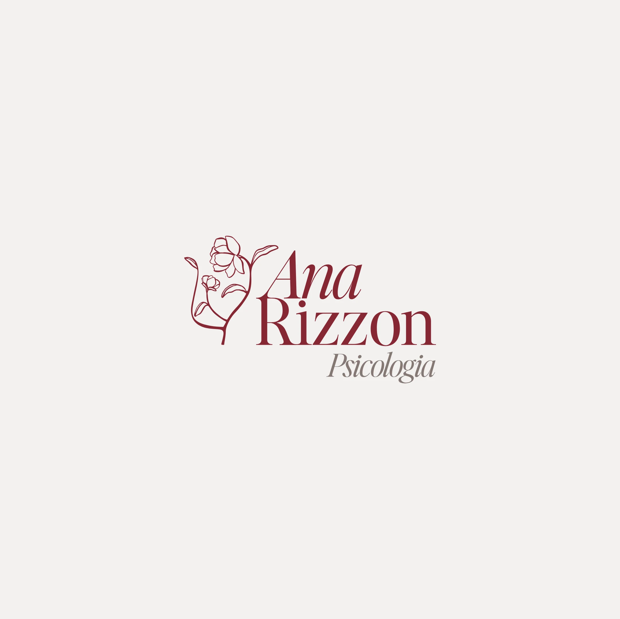 Aplicação do universo de marca Ana Rizzon Psicologia, imagem 1