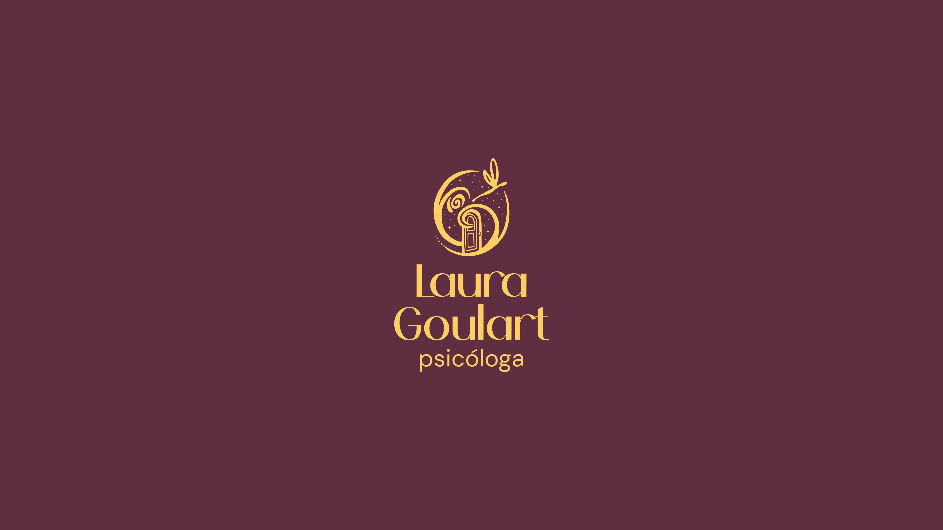 Identidade visual de Laura Goulart, imagem 1
