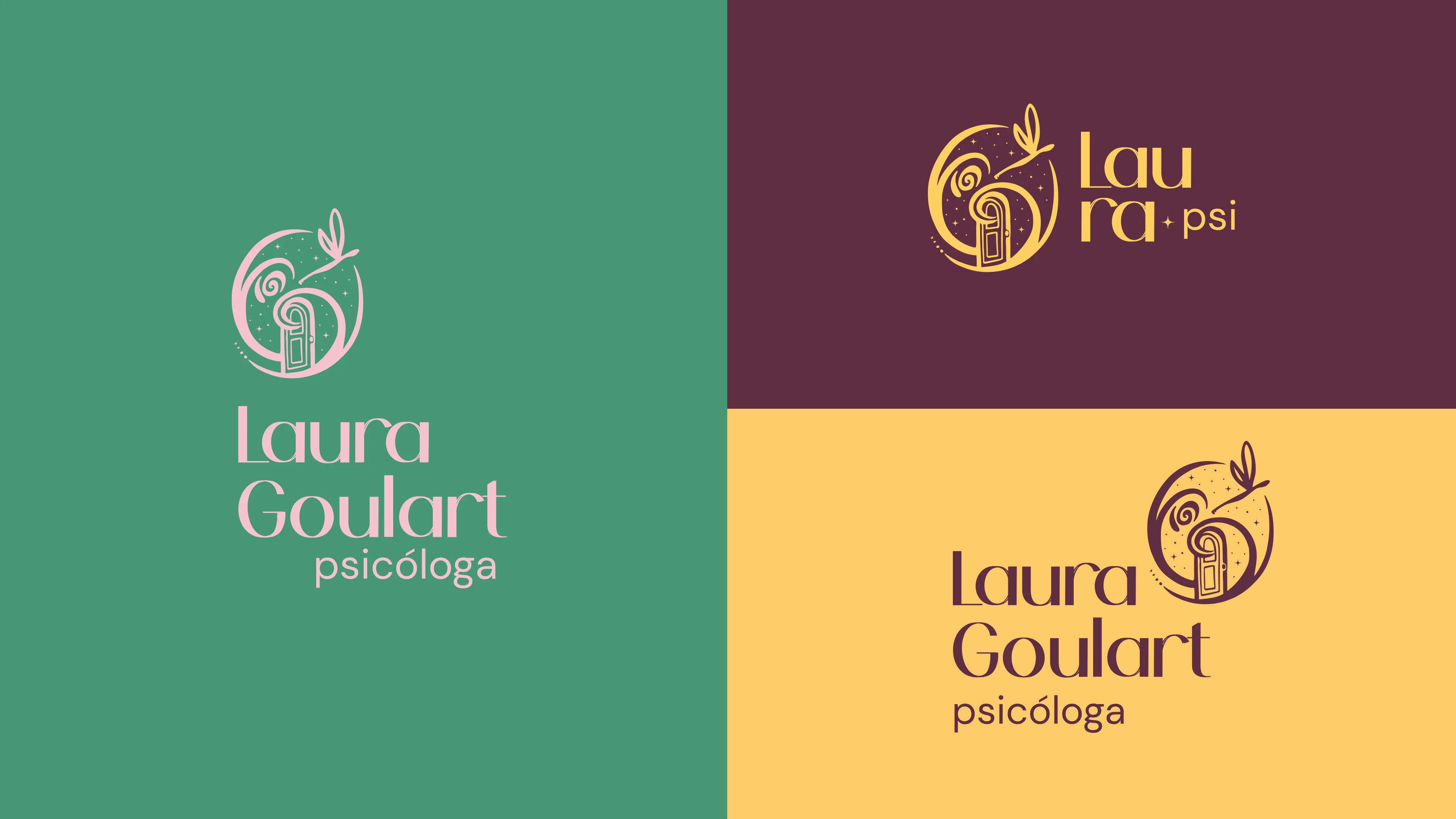 Identidade visual de Laura Goulart, imagem 4