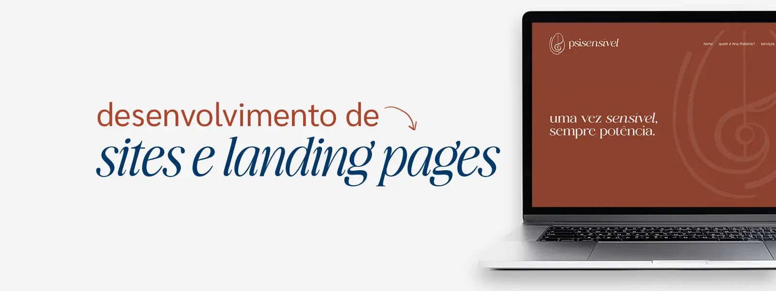 Desenvolvimento de site e landing page